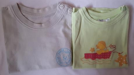 2x tričko s krátkým rukávem, vel.68, 68