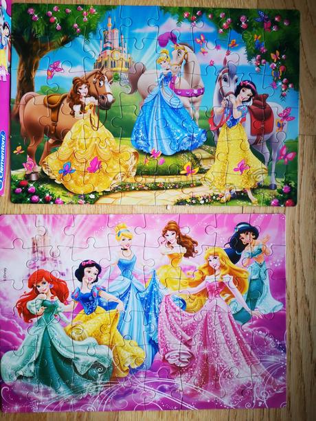 Puzzle sofie, princezny nové, 