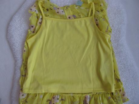 Letní dívčí halenka s elastickým tričkem, 140