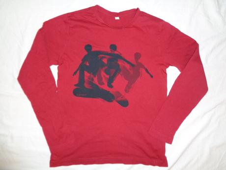 Luxusní červené tričko esprit - skejťáci, esprit,164