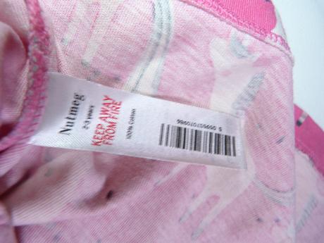 Bavlněné šaty s jednorožci vel.98, nutmeg,98