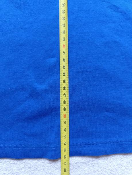 Bavlněný modrý nátělník m&s vel. ca 146/152, marks & spencer,146