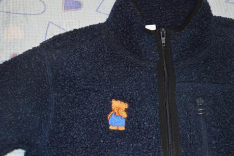 Teplá chlupatková mikina mikča, 110