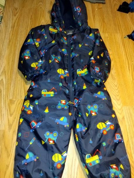 Lehká zimní kombinéza s auty 86 george, george,86
