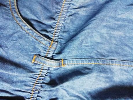 Džínový overal tezenis, velikost m, tezenis,m