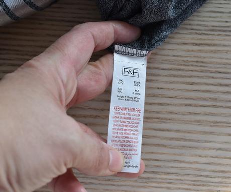 Tričko vel. 3 - 4 roky, f&f,104