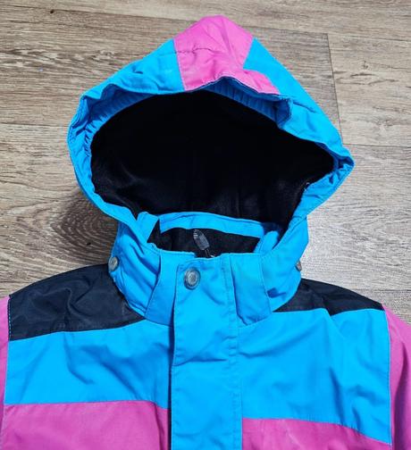 Dívčí lyžařská bunda color kids vel. 116/122, 122
