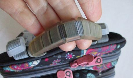 Dívčí školní batoh květovaný topgal, 