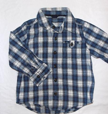 F76. káro košile bambini, 104