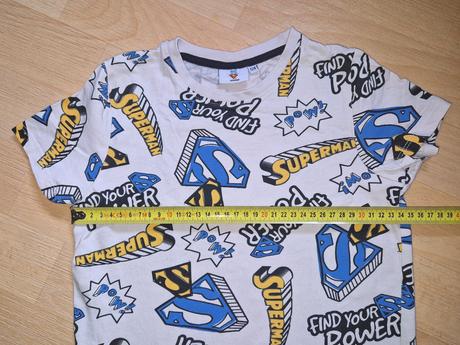 Tričko s kr.rukávem superman, 128