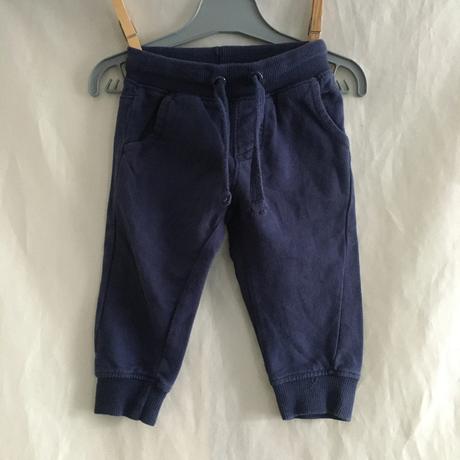 Vel. 68 modré tepláky s kapsami, 68