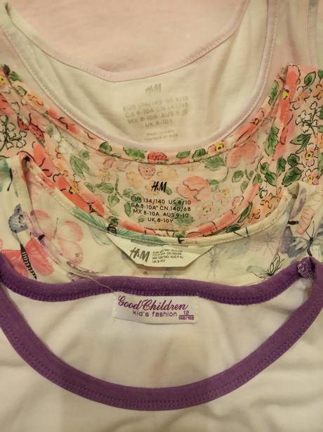 Letní šaty, h&m,134