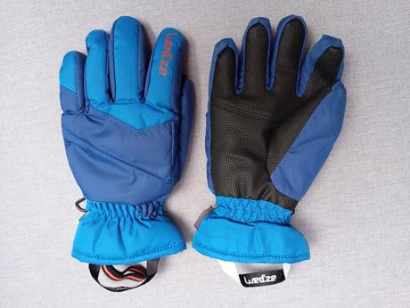 Dětské lyžařské rukavice decathlon vel128, decathlon,128