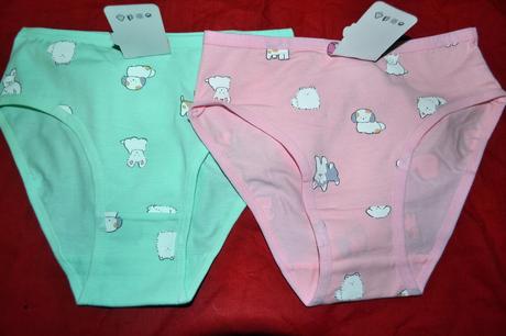 2x dívčí kalhotky, bavlna,110-152, 110 - 152