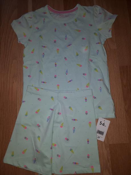 Letni pyžamo s nanuky 116, mothercare,116