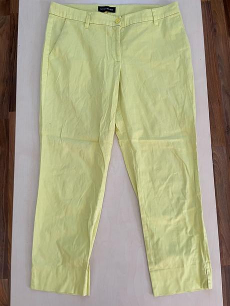 Krátké žluté kalhoty 7/8 nebo menší postava, vel l, l