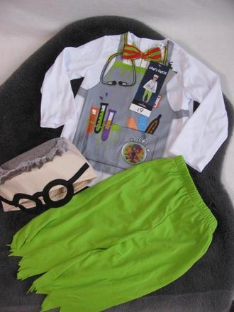 Karnevalový kostým 3 dílný doktor, lékař, 