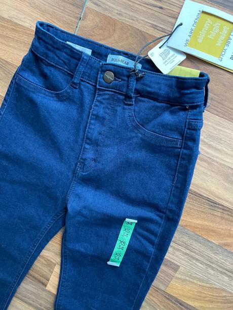 Nové džíny, vel xs, skiny, pull and bear, pull&bear,xs
