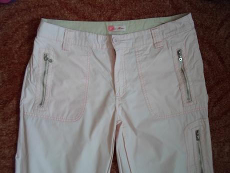 Růžové 3/4 kalhoty, kraťasy, 40