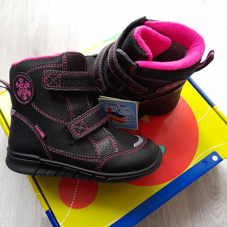 Zimní dívčí boty s membránou protetika, protetika,34