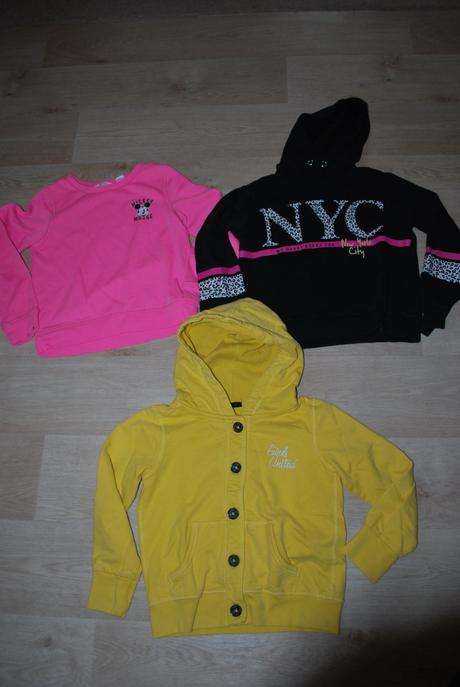 2x mikina mikča 134/140, h&m,134