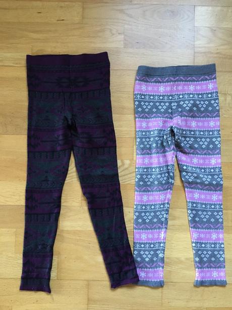 Dívčí kamaše/teplé legíny vel.146/primark, primark,146