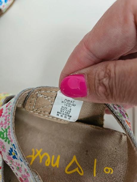 Sandálky next, vel. 23 (stélka 13 cm), next,23