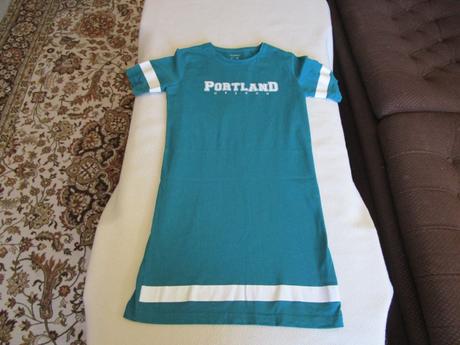 Pěkné zelené bavl. šaty, kr. rukáv, vel. 146, gate,146