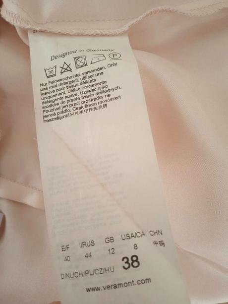 Dlouhé slavnostní šaty meruňkové m 38, m
