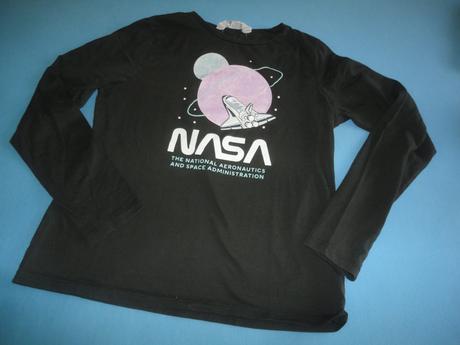 Jako nové triko hm, vel. 146/152 nasa, h&m,146