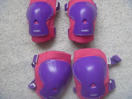 Sada tří párů chráničů na in-line zn. oxelo v. xs, xs