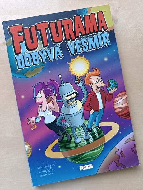 Komiks futurama dobývá vesmír, 