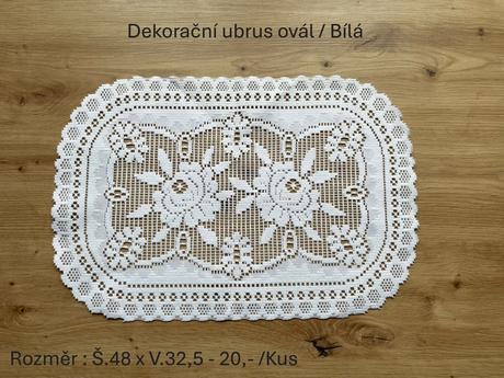 Dekorační ubrusy, 