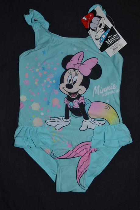 Kvalitní  plavky  minnie disney,v.110-134, disney,110 / 128 / 134