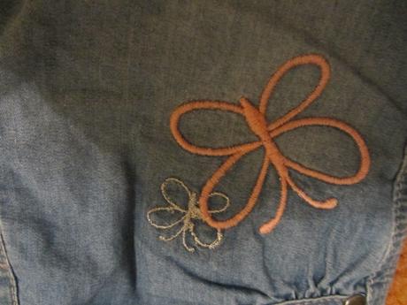 Zateplené kalhoty pro holčičku., f&f,74