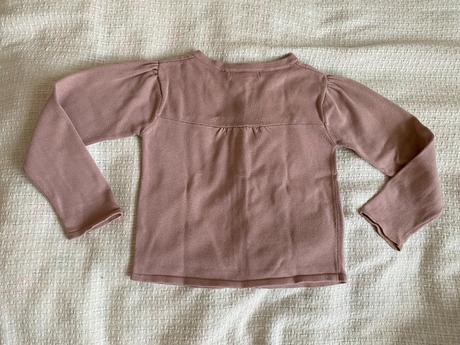 Kardigan/svetřík vel. 4r/102 cm starorůžová, vertbaudet,104