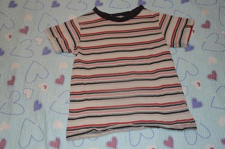 116 bavlněné prouhaté triko, 116
