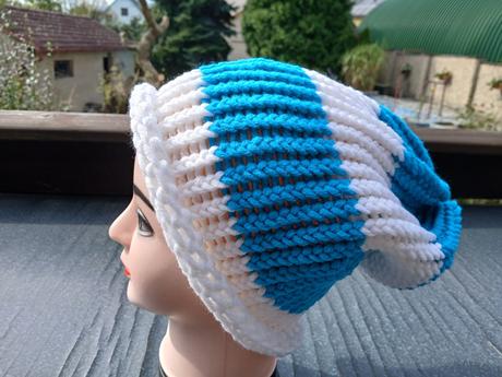 Pletené spadlé čepice (různé barvy), 36 - xxxl