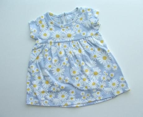 J9 dívčí šaty / tunika s květy vel. 56, f&f,56