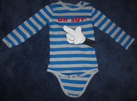 Bavlněné body s dlouhým rukávem, disney,92