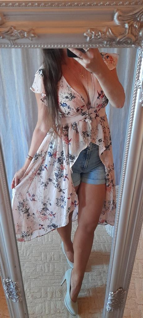 Live 4 truth letní květovaný top s vlečkou, m