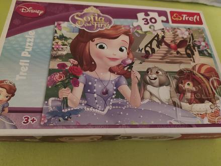 Puzzle sofie první - 30 dílků,
