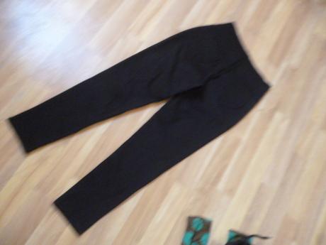 Teplejší legíny kalhoty vel. l-xl pro maminy, xl