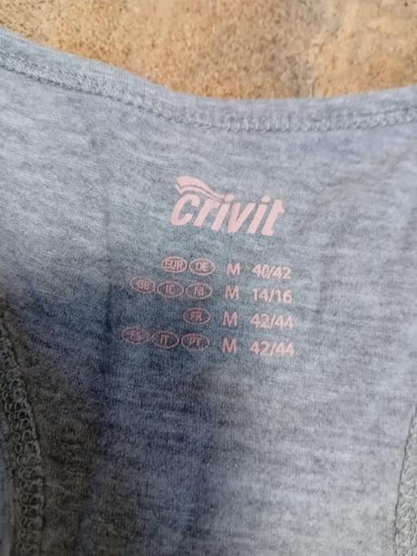 Tílko crivit, esmara, vel. m, crivit,m