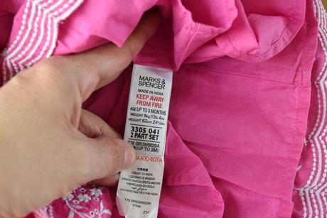Šaty vel. 0 - 3 m, marks & spencer,62