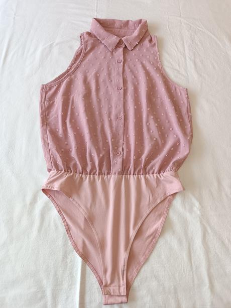 Růžové dámské body - shein - m/38, m