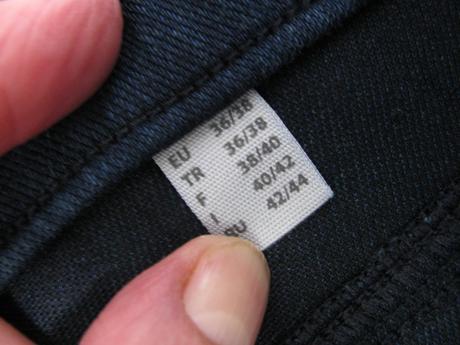 Dámské modré elastické přiléhavé kotníkové džíny, tcm,38