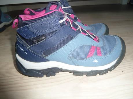 Nepromokavá turistická obuv, decathlon, 32