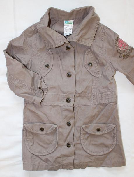 Ao84. jarní bavlněný kabát 2 roky, 86