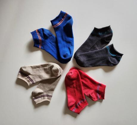 Bavlněné kotníkové ponožky 4 páry vel. 28-30, 29